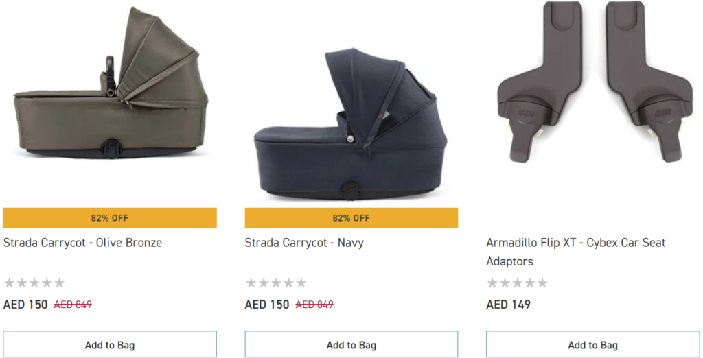 Baby Gear Products with Mamas and Papas UAE