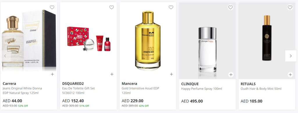 Beauty products at Sivvi