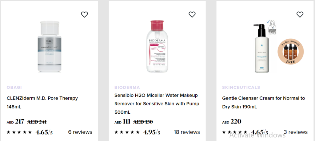 Cleansers