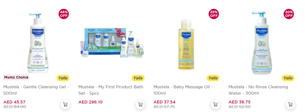 Skincare Products at Mumzworld